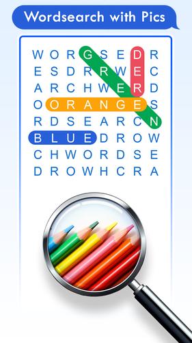 100 PICS Word Search Puzzles Ekran Görüntüsü 0