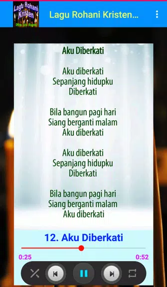 Lagu Rohani Kristen Offline 스크린샷 2