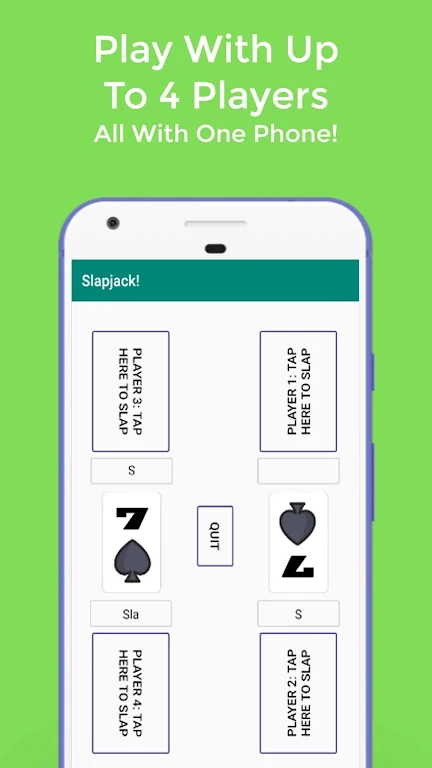 Slapjack! With Friends ဖန်သားပြင်ဓာတ်ပုံ 1
