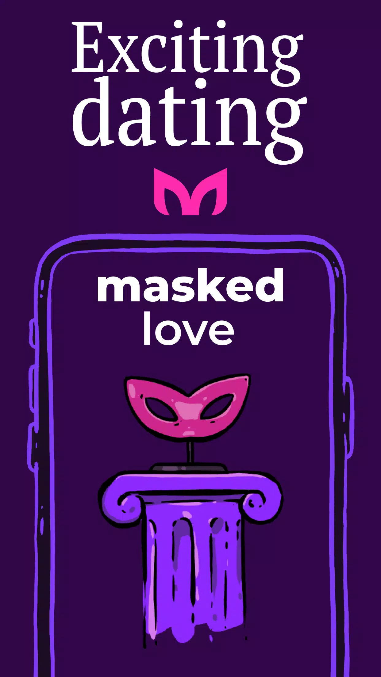 Masked: Анонимные знакомства Скриншот 0