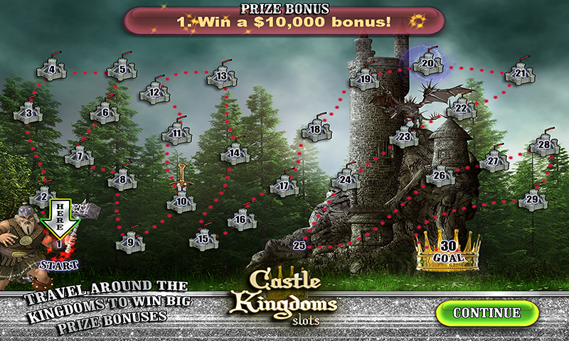 Castle Kingdoms Magic Dragon Legend Slots FREE স্ক্রিনশট 1