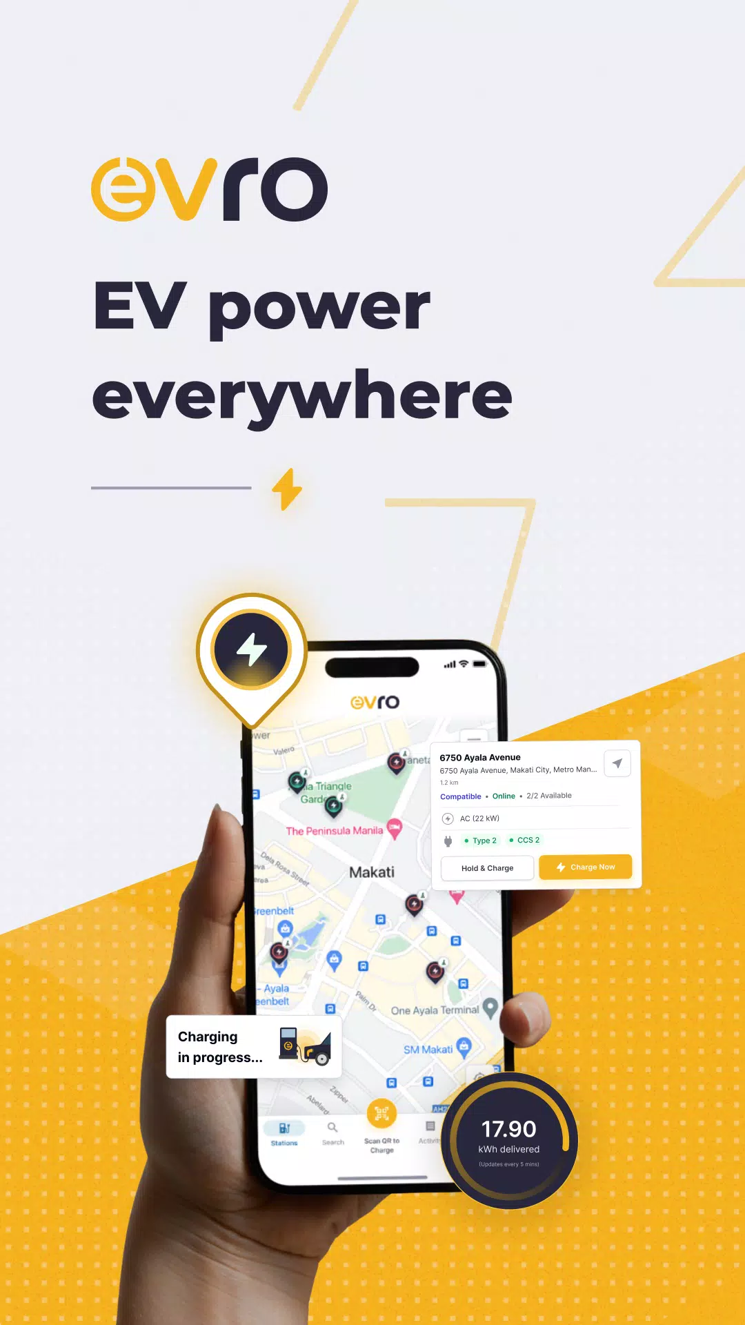 EVRO - EV Power Everywhere ภาพหน้าจอ 0