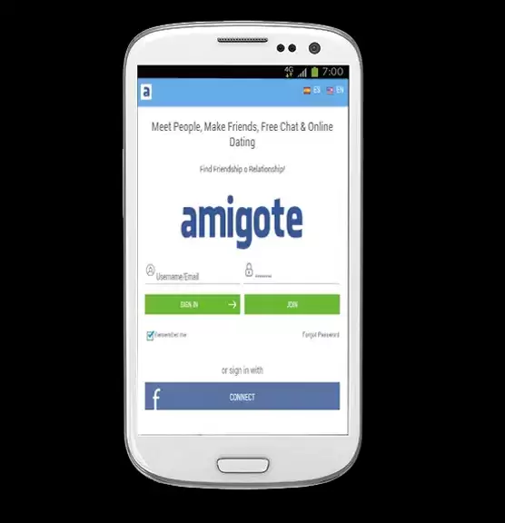 Dating App - Amigote Capture d'écran 0