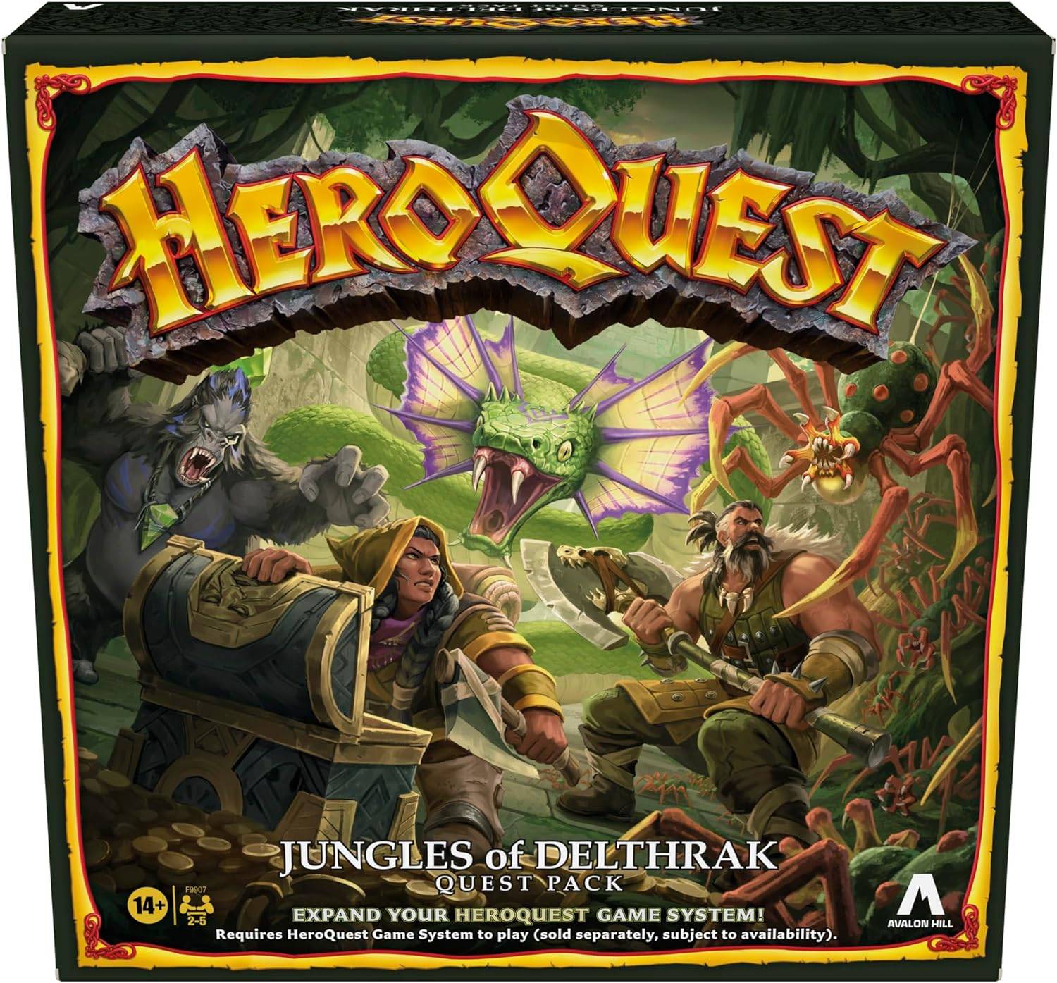 Heroquest Jungles of Delthrak Quest Pack