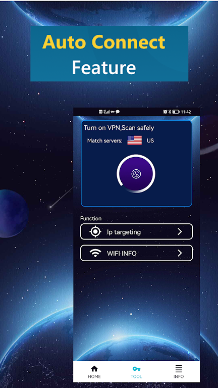 Fast Vpn Go ภาพหน้าจอ 1