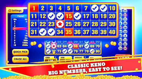 Keno Games Casino Fun應用截圖第1張