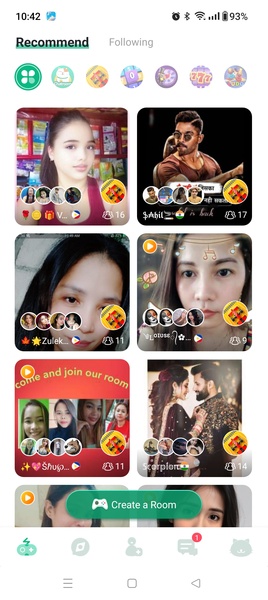 Gemgala - Party & Chat & Games ภาพหน้าจอ 3