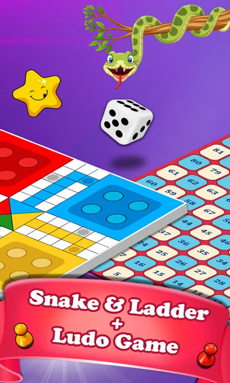 Snakes and Ladders Dice Game स्क्रीनशॉट 2