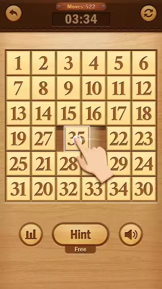 Number Puzzle - Sliding Puzzle Скриншот 3