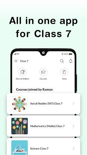 Class 7 CBSE NCERT & Maths App Скриншот 0