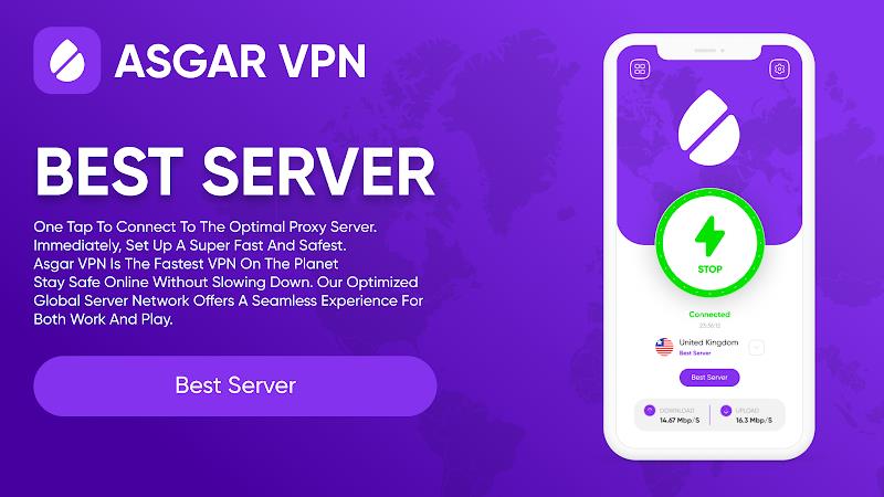 Asgar VPN Tangkapan skrin 0