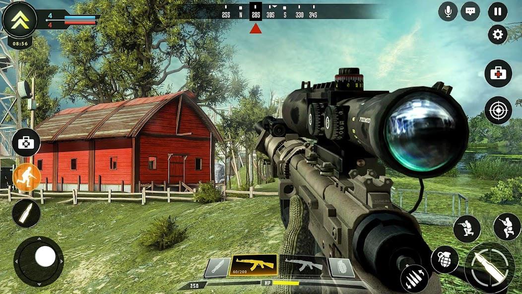 Sniper Game: Shooting Gun Game Mod Ảnh chụp màn hình 1