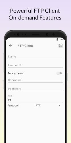 FTP Tool - FTP Server & Client Screenshot 1