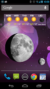 Moon Phase Widget Capture d'écran 3