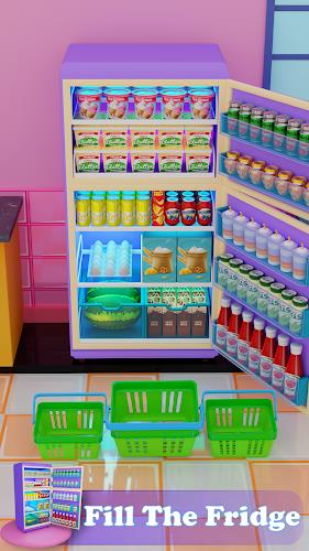 Fill The Fridge - Stack N Sort Screenshot 1