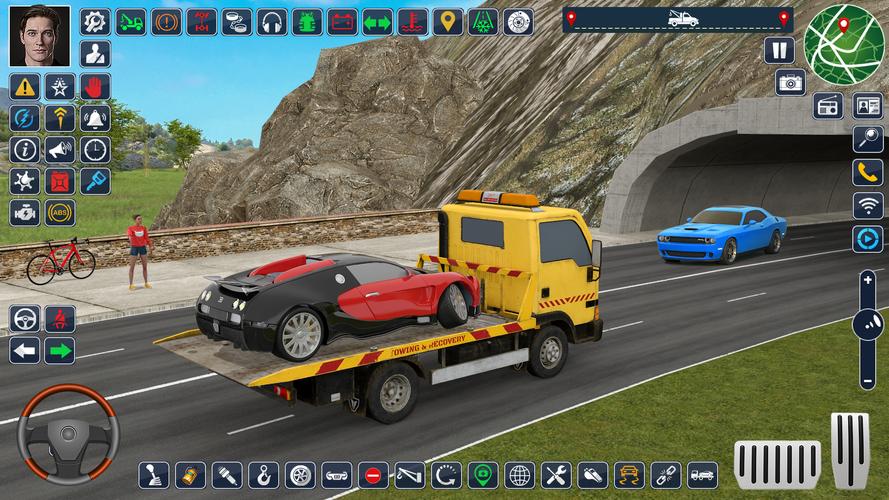 Tow Truck Driving: Truck Games ภาพหน้าจอ 3