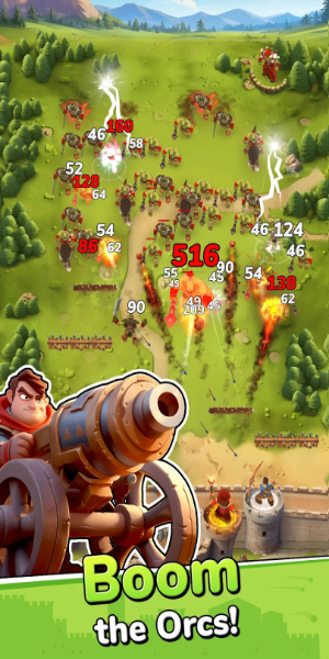 Boom Castle: Tower Defense TD Ảnh chụp màn hình 2