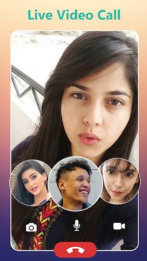 Live Talk - Girls Video Call Ekran Görüntüsü 1