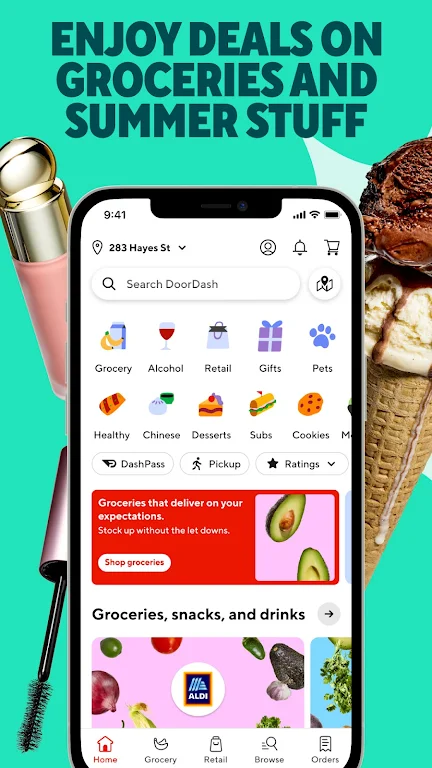 DoorDash - Livraison de repas Capture d'écran 1