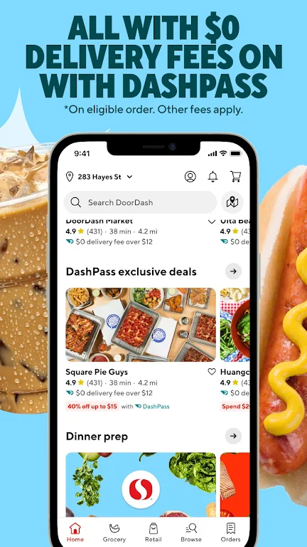 DoorDash - Entrega de comida Captura de pantalla 3