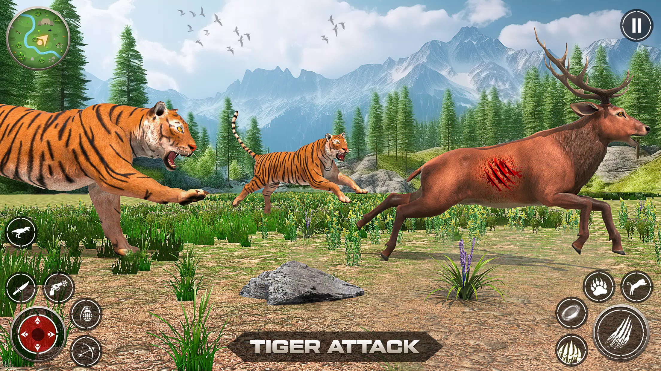 The Tiger Family Simulator 3D Tangkapan skrin 2
