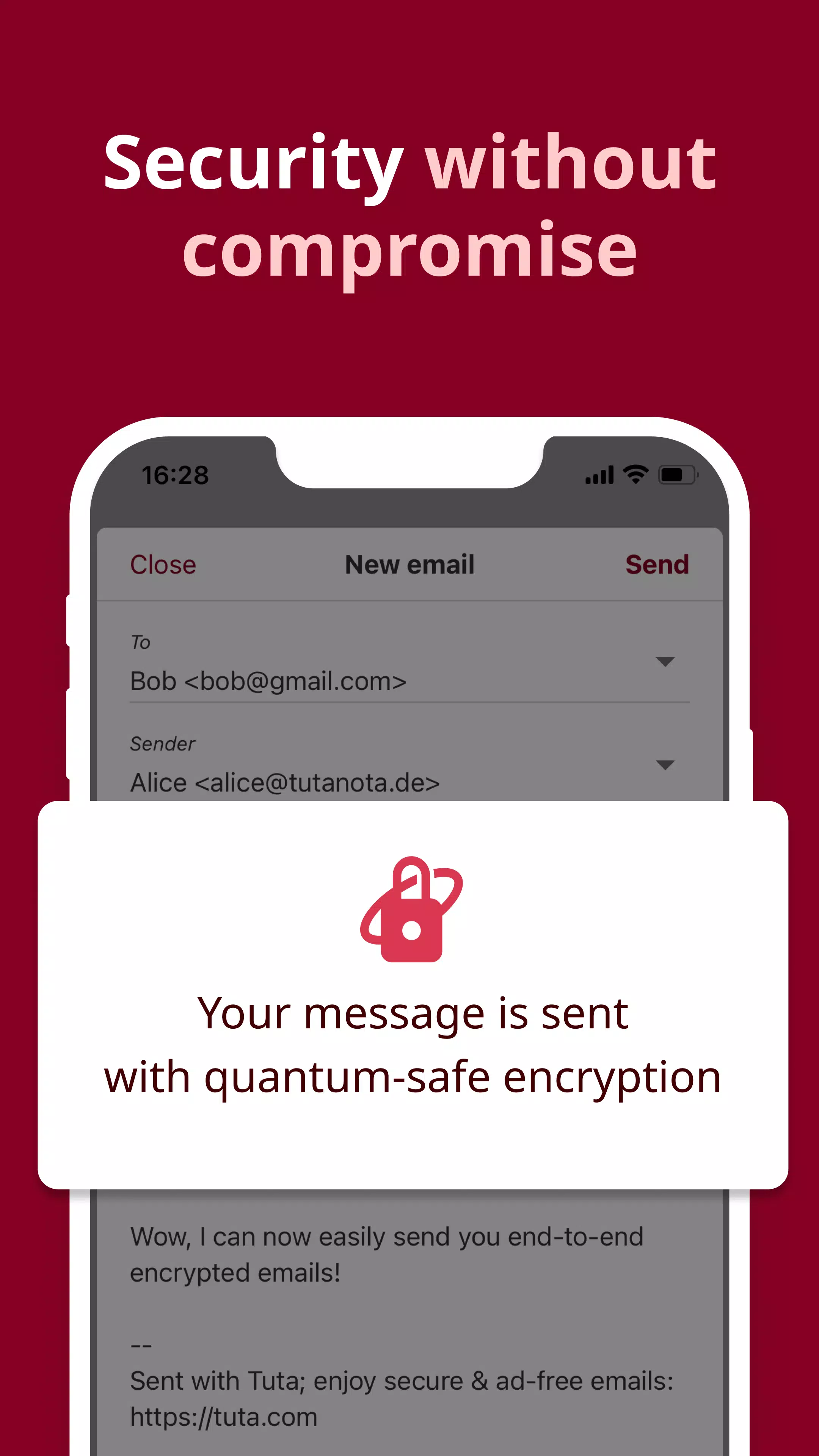 Private Encrypted Email Tuta Ảnh chụp màn hình 3