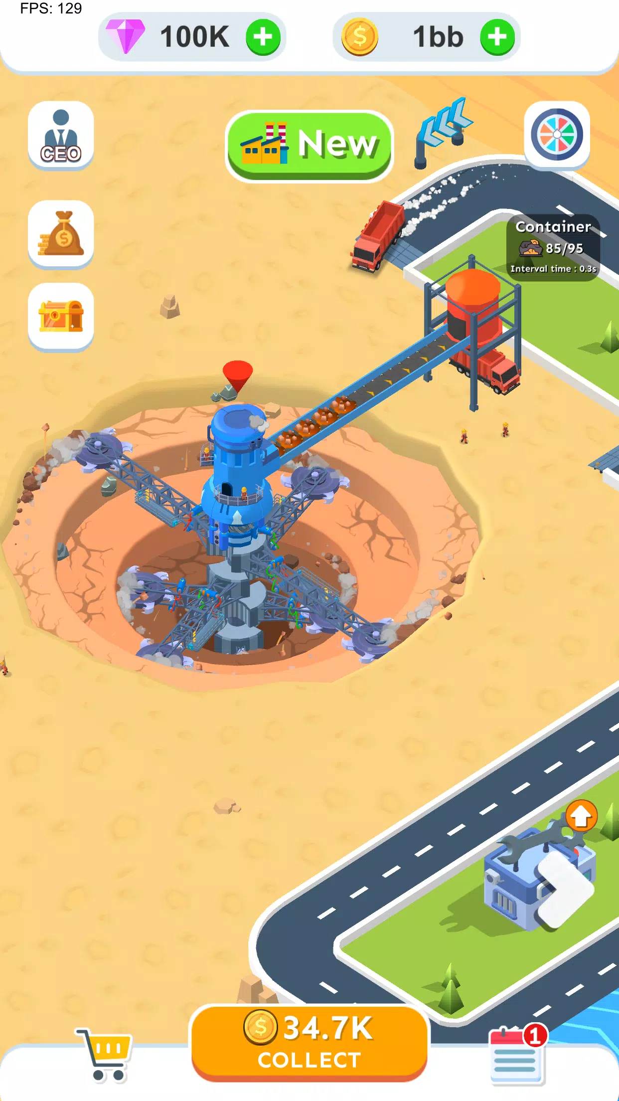 Spiral Excavator Empire Screenshot 2