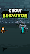 Grow Survivor : Idle Clicker ဖန်သားပြင်ဓာတ်ပုံ 0