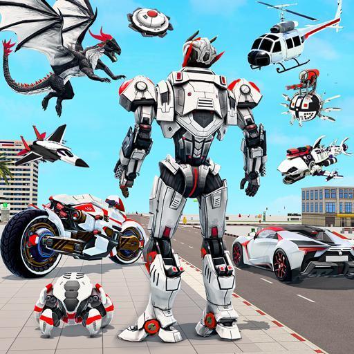 Bee Robot Car Transform Games Zrzut ekranu 0