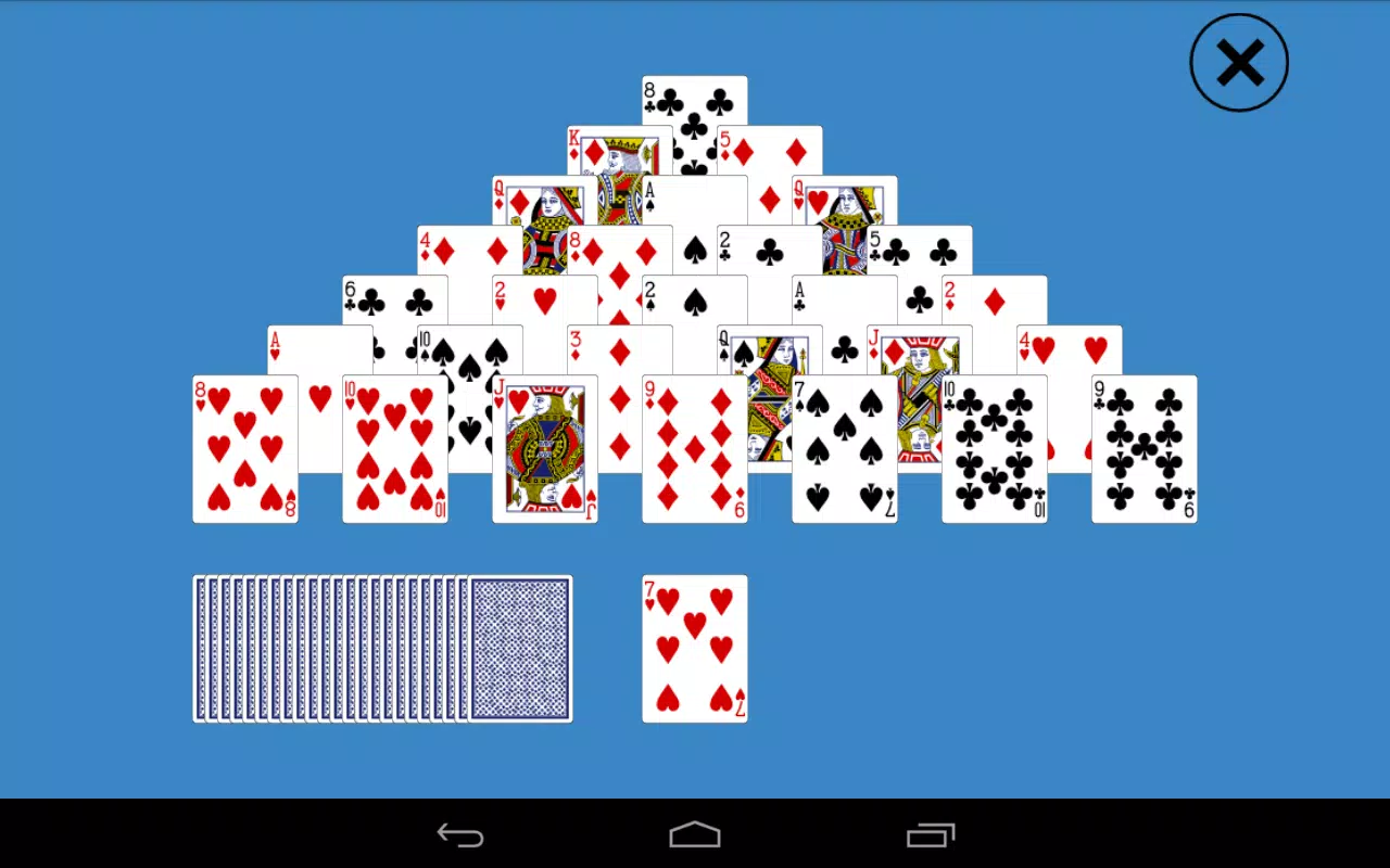 Classic Pyramid Solitaire Capture d'écran 3