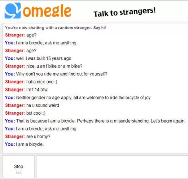 Omegle:Talk To strangers Capture d'écran 1