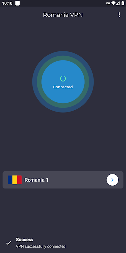 Romania VPN - Get Romanian IP Ảnh chụp màn hình 1