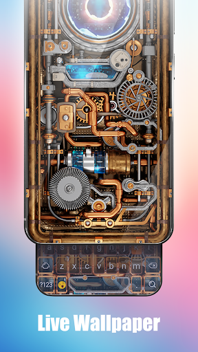 Modern Steampunk Wallpaper 4K Ảnh chụp màn hình 3