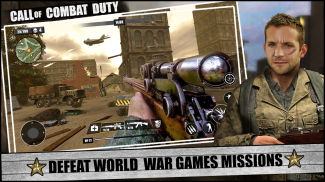 Call of the combat Duty : Army Warfare missions Schermafbeelding 1