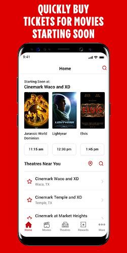 Cinemark Theatres Captura de pantalla 3