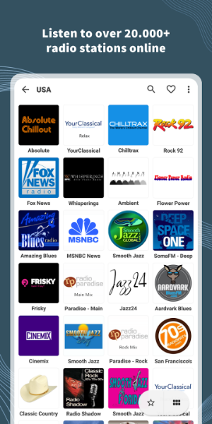 VRadio - Online Radio App應用截圖第0張