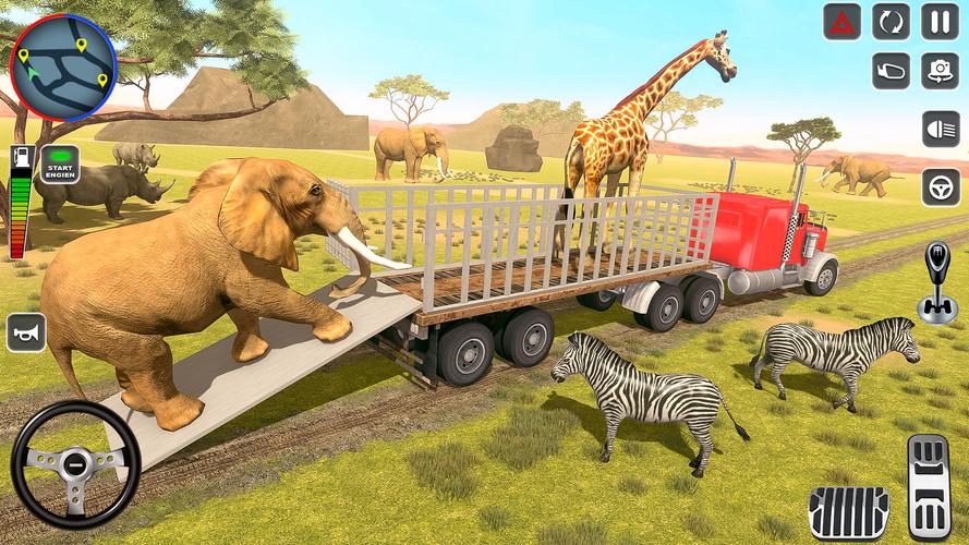Wild Animal Truck Transporter应用截图第3张