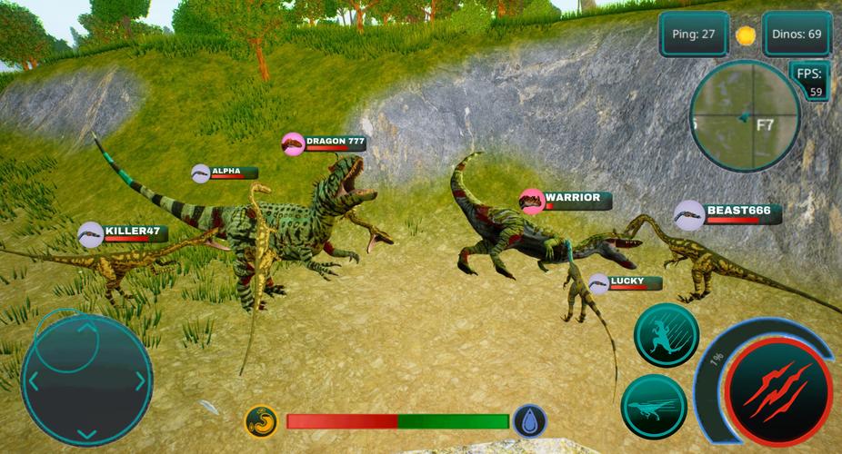 The Cursed Dinosaur Isle Скриншот 0