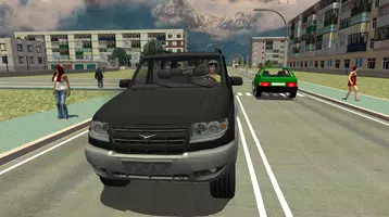 Real City Russian Car Driver Captura de tela 3