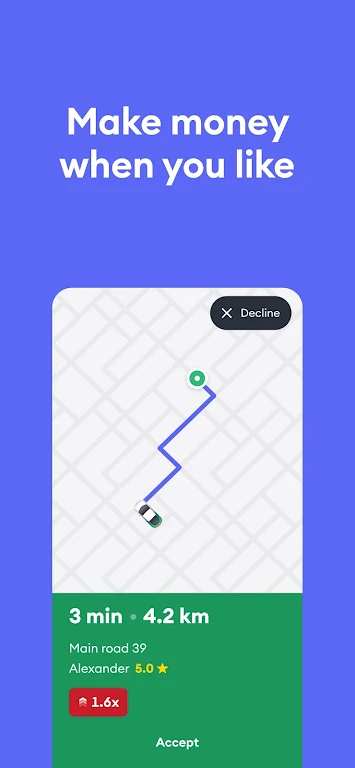 Bolt Driver: Drive & Earn Ekran Görüntüsü 2