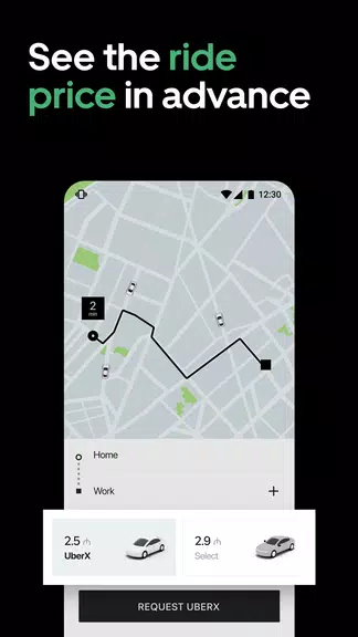 Uber AZ — Taksi və Çatdırılma應用截圖第1張