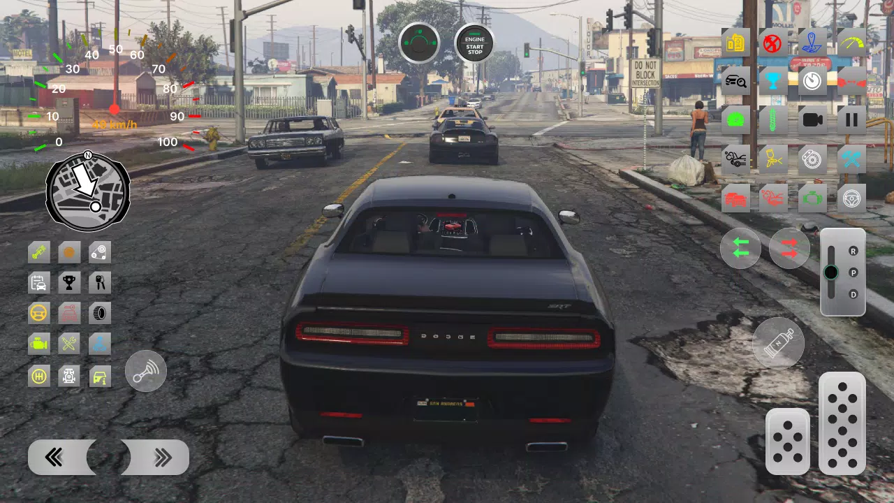 Dodge Demon Hellcat Simulator Captura de pantalla 3