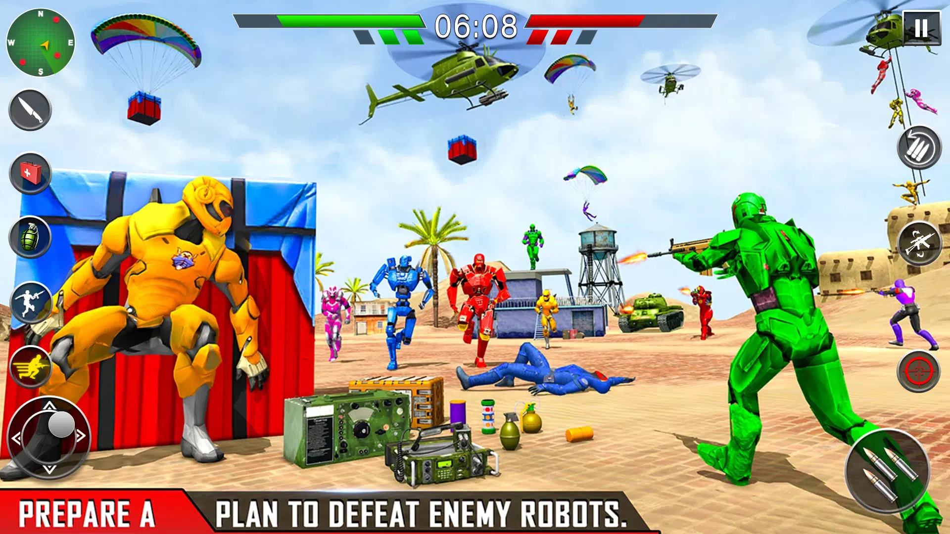 Robot FPS Shooting Gun Games Screenshot 3