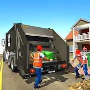 Real Garbage Truck Simulator Ekran Görüntüsü 1