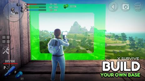 X Survive: Open World Sandbox স্ক্রিনশট 0