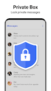 Messenger SMS - Text Messages Tangkapan skrin 3