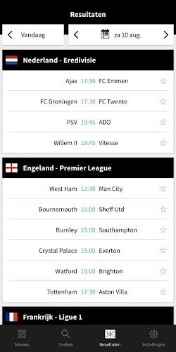 Voetbalzone Schermafbeelding 3