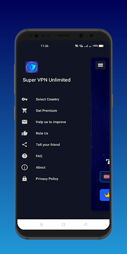 Super VPN - Unlimited Proxy Скриншот 1