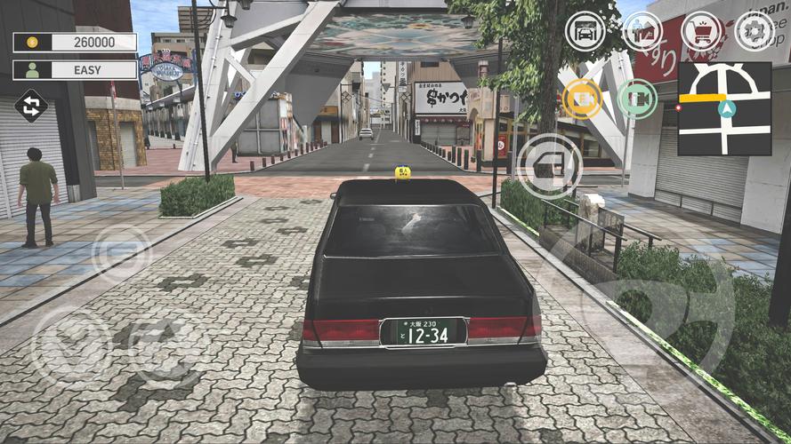 Japan Taxi Simulator : Driving Tangkapan skrin 0