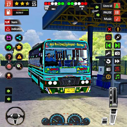 Real Bus Simulator Bus Game 3D スクリーンショット 0